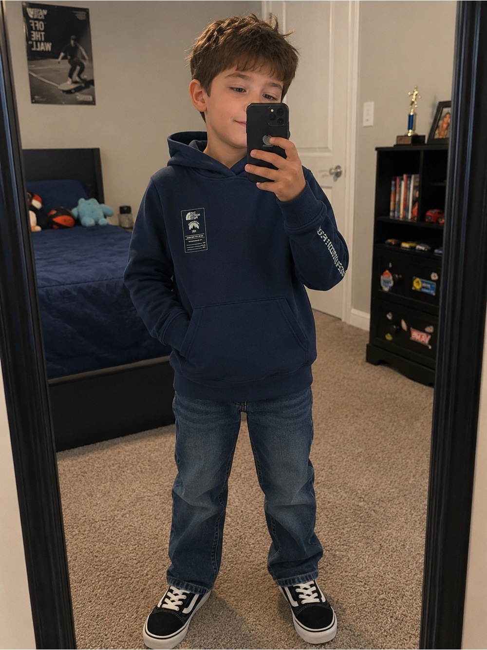 North Face Youth Hoodie Sweatshirt